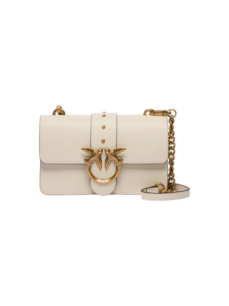 Geanta crossbody Pinko din piele bej