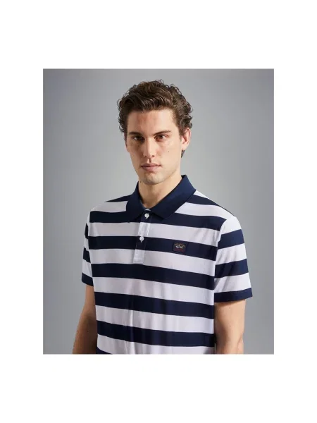 Tricou Paul & Shark albastru