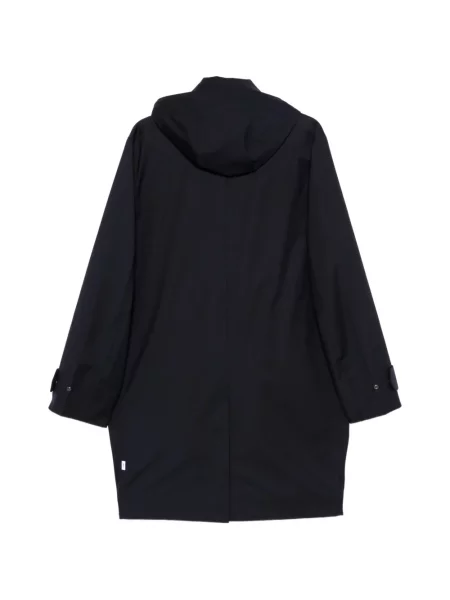 Palton Paul Smith cu glugă albastru