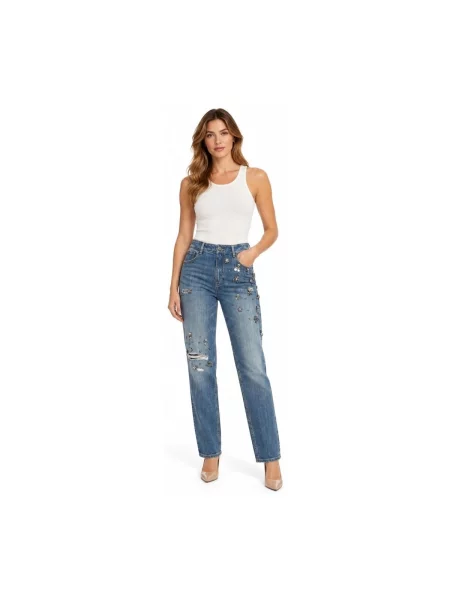 Džínsy Fracomina modrá