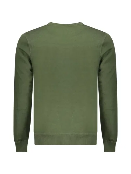 Hanorac crewneck U.s. Grand cu imagine cu decolteu rotund verde