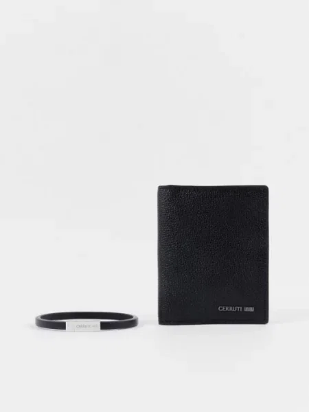 Cerutti Гаманець+браслет Гаманці Шкіра чорний