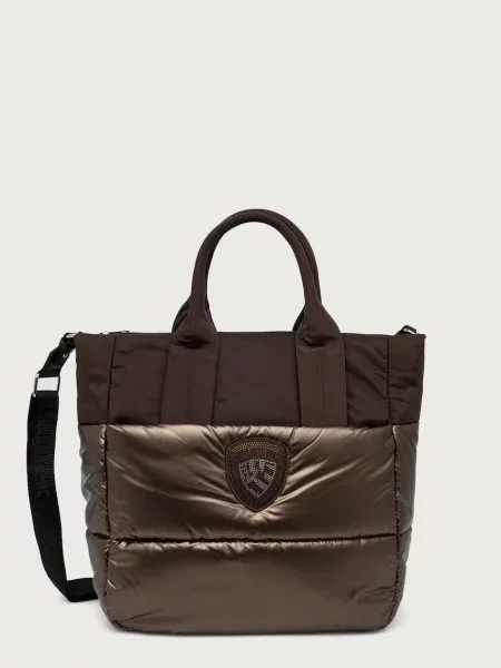 Blauer geantă shopper pentru femei maro