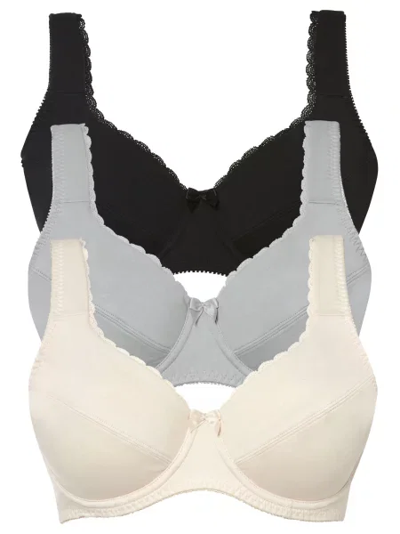 Bonprix Sutien bej / gri negru