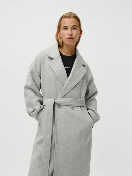 LeGer by Lena Gercke Palton de primăvară-toamnă Betty amestecat gri
