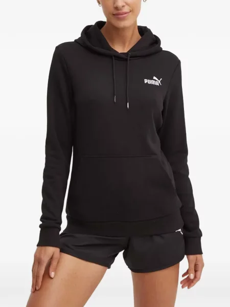Hanorac cu glugă Puma cu imagine cu cordon negru