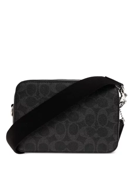 Crossbody torbica Coach juoda