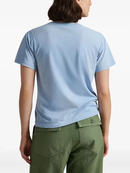 Slip de baie Polo Ralph Lauren alergare cu cordon cu imagine alb