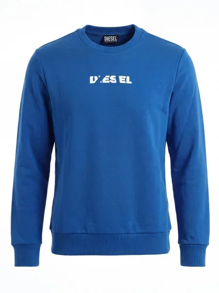DIESEL Pulover S-GIR regal albastru