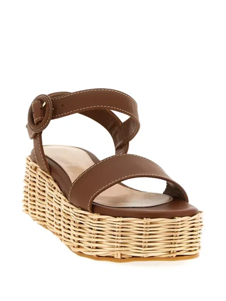 Sandale Gianvito Rossi din piele maro