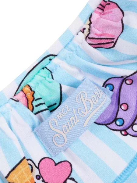 Bikini dziecięce Mc2 Saint Barth niebieskie