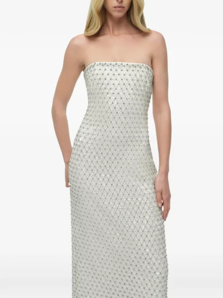 Rochie maxi Simkhai alb