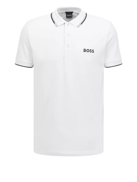 BOSS Orange Tričko Paddy Pro čierna biela