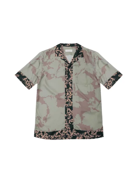 Krótka koszula z krótkim rękawem Dries Van Noten z krótkim rękawem