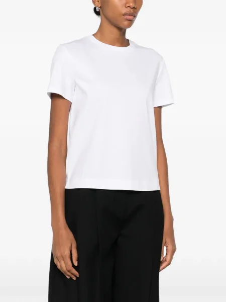 Tricou Max Mara scurt alb