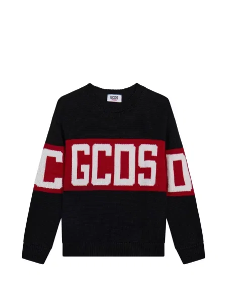 Sweter dziecięcy Gcds czarny