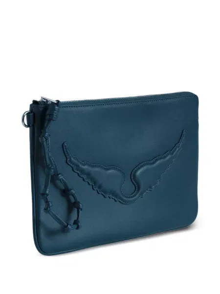 Clutch torbica Zadig&voltaire plava