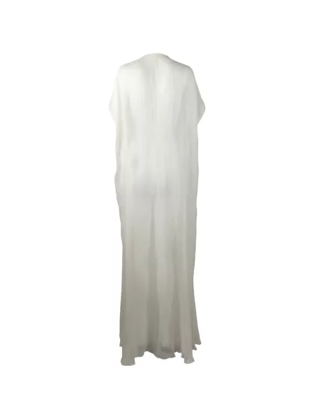 Rochie maxi Valentino Garavani de mătase alb