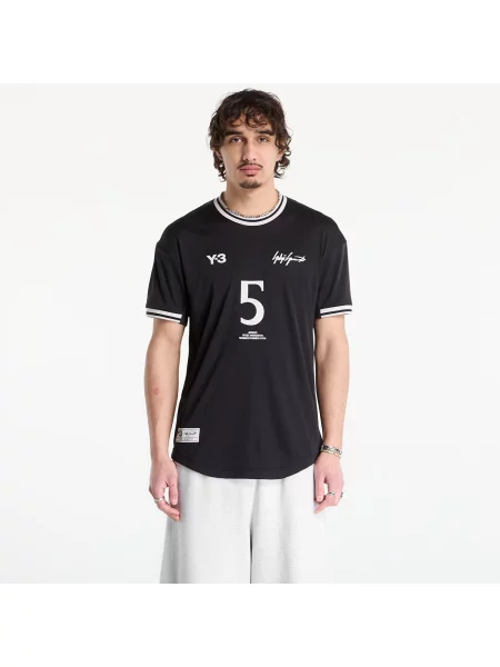 Cămașă Y-3 din jerseu negru