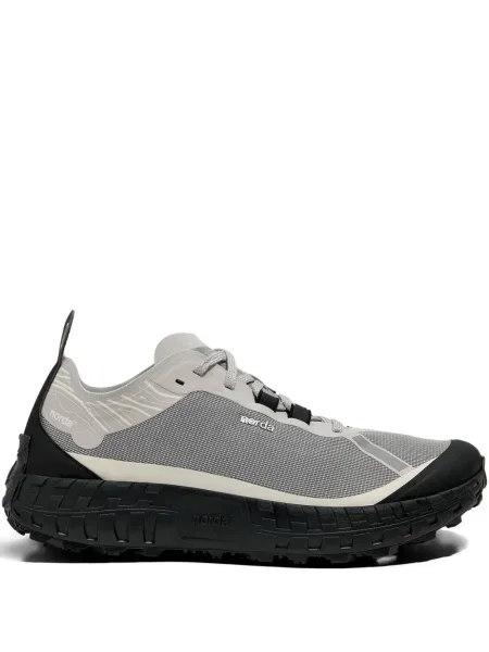 Sneakerși Norda plasă gri