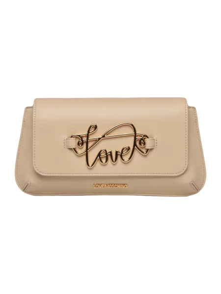 Kopertówka Love Moschino beżowa