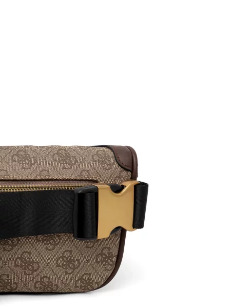 Cu centură curea Guess maro