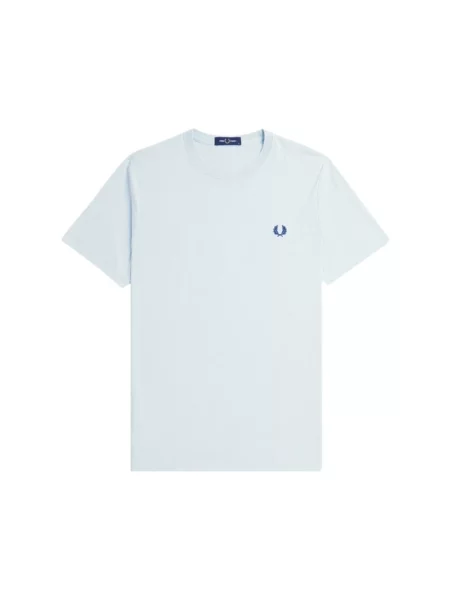 Haftowana koszulka Fred Perry niebieska