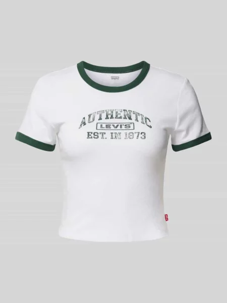 T-shirt z nadrukiem z logo Levi's