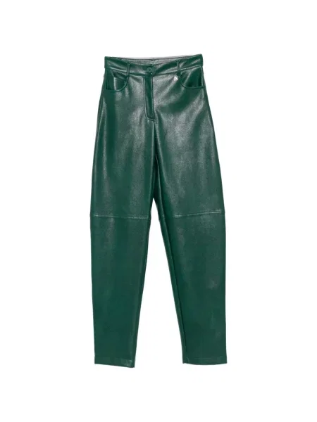 Pantaloni Twinset cu autograf verde