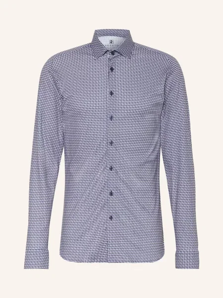 Desoto Koszula Z Dżerseju Slim Fit blau