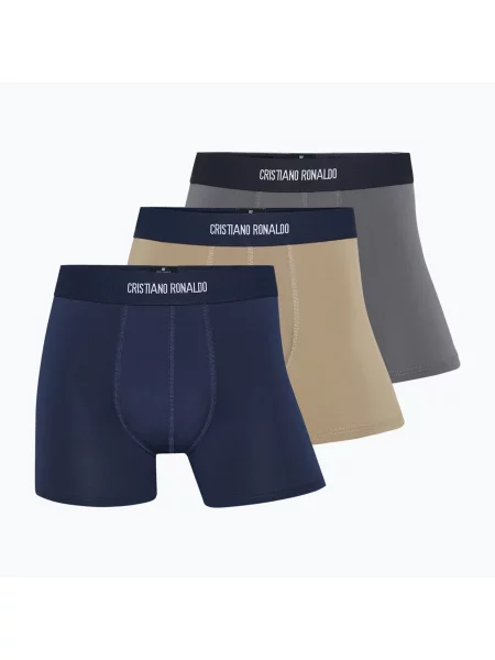 Boxeri pentru bărbați Basic Trunk 3 pairs multicolour