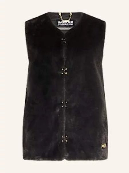 Barbour International Kamizelka Mialn schwarz czarna