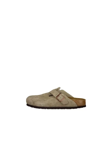 Klapki mules Birkenstock beżowe
