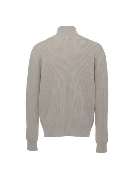 Sweter z golfem Rick Owens szary