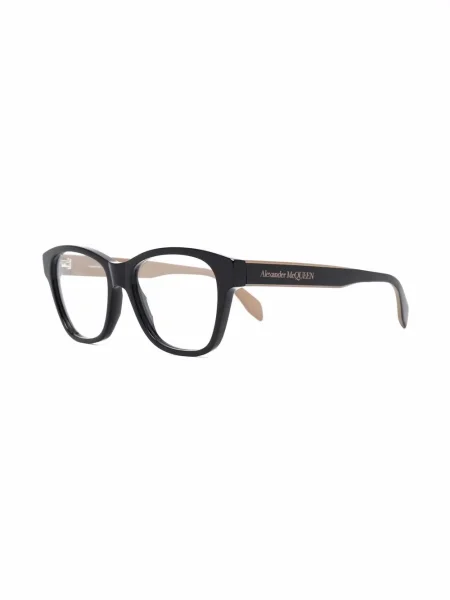 Ochelari de soare pătrați Alexander Mcqueen Eyewear negru