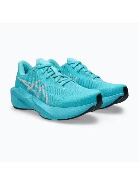 Încălțăminte de alergare pentru femei ASICS Novablast 6 energy aqua/white alb