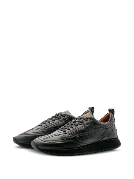 Sneakerși Lottusse din piele negru