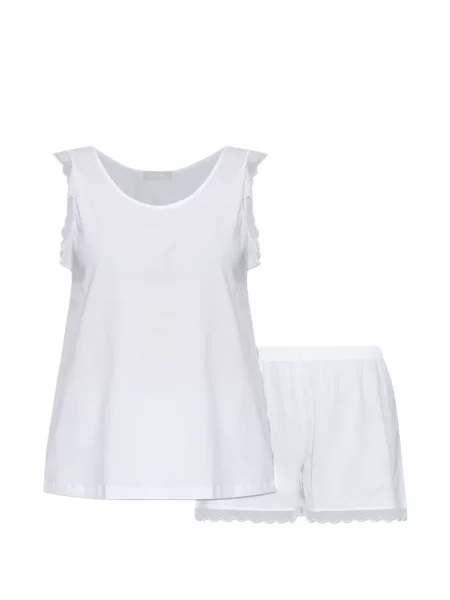 Piżama Hanro bez rękawów biała