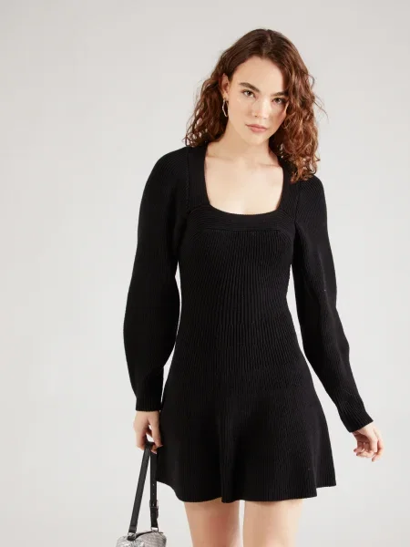 River Island Kötött ruhák TAYLA fekete