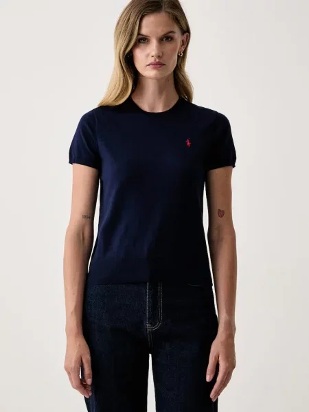 Polo Ralph Lauren pulover cu mânecă scurtă pentru femei cu
