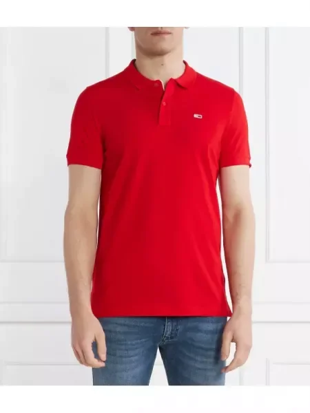 Tommy Jeans Tenisz póló piros