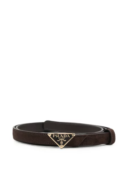 Curea Prada cu autograf maro