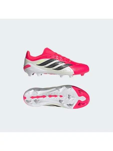 PREDATOR LEAGUE Firm Ground Football Boots Kids bílé
