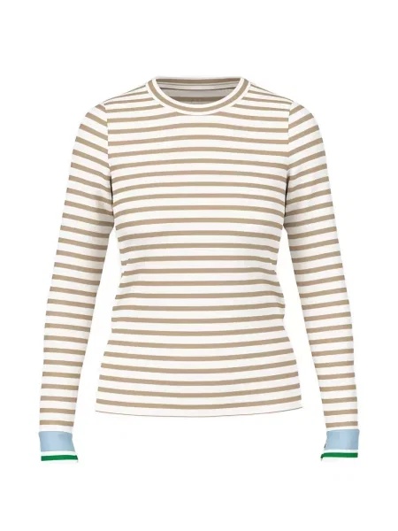 Pruhovaný svetr Marccain bílý