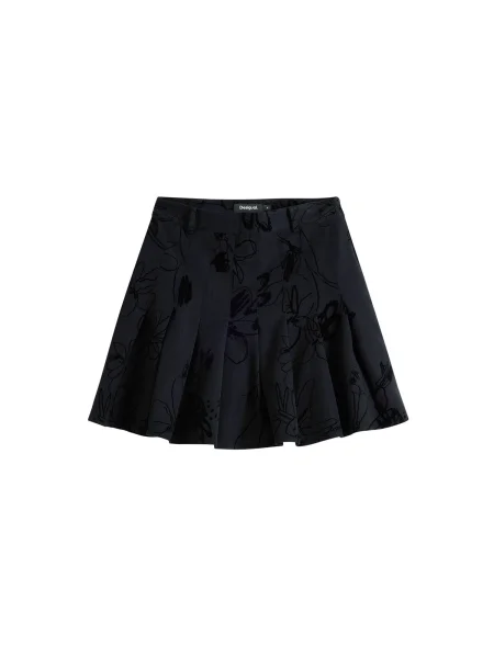 Desigual Fustă mini Flock negru
