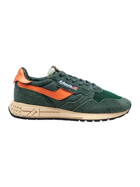 Lniane sneakersy Autry zielone