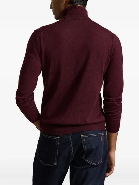 Ριγέ ρετρό μποτάκια Polo Ralph Lauren με σχέδιο μπλε