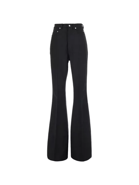 Pantaloni Rick Owens evazate negru