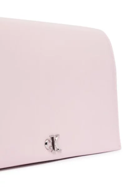 Kabelka Calvin Klein Ck Wallet On Chain Bordó růžová
