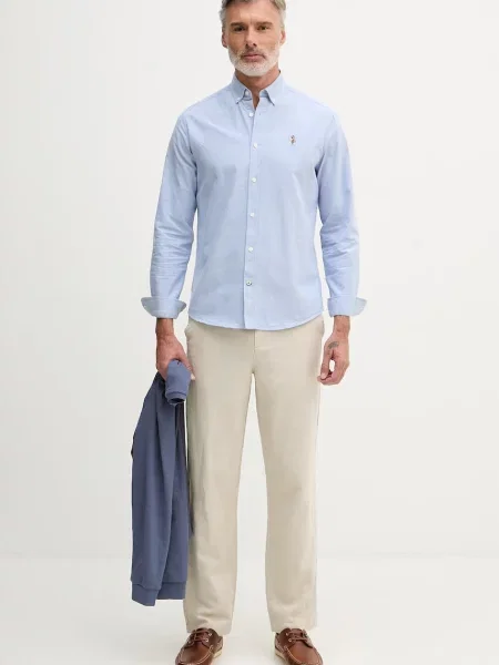 US Polo ASSN Cămașă albastru